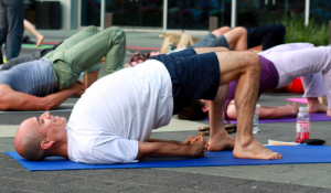 Bridge pose